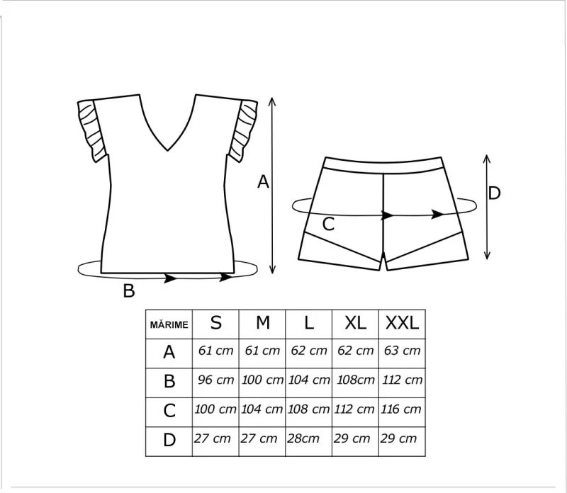 AMELIA - Pijama damă luxury, 2 piese, viscoză - imagine 3