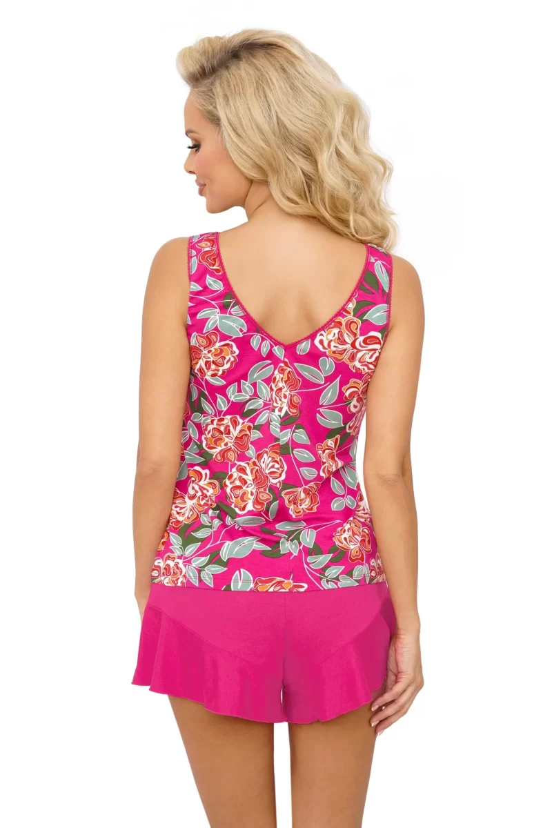 FLORIS – Pijama damă premium, top – 2 piese, viscoză - imagine 2