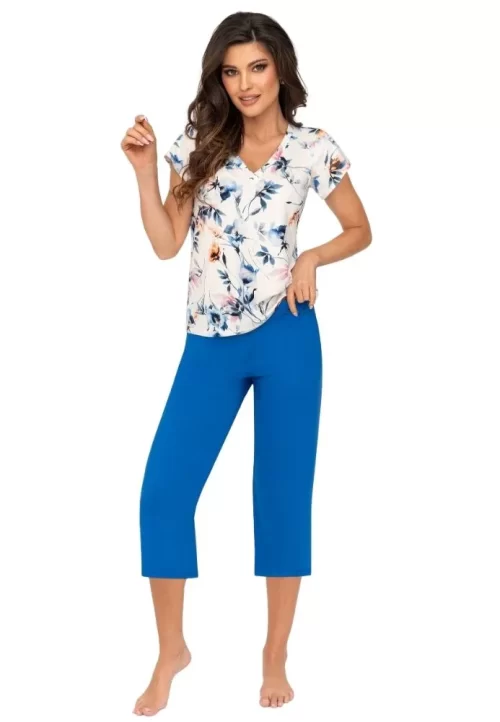 ASTRID - Pijama damă premium, 3/4 - 2 piese, viscoză
