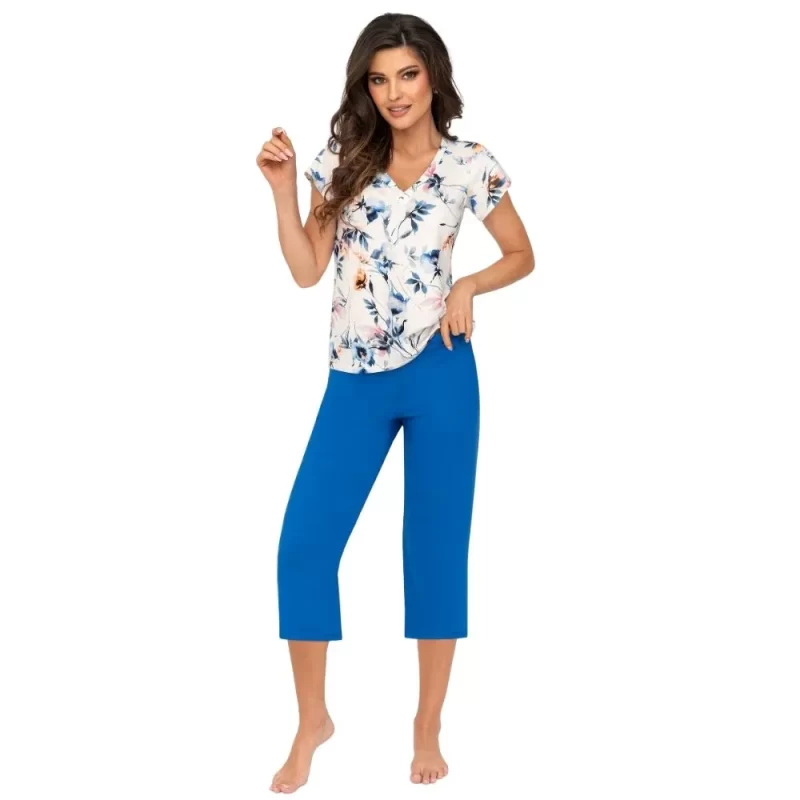 ASTRID - Pijama damă premium, 3/4 - 2 piese, viscoză