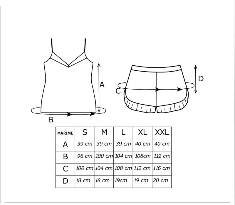 NICOLA - Pijama damă premium, top - 2 piese - imagine 4