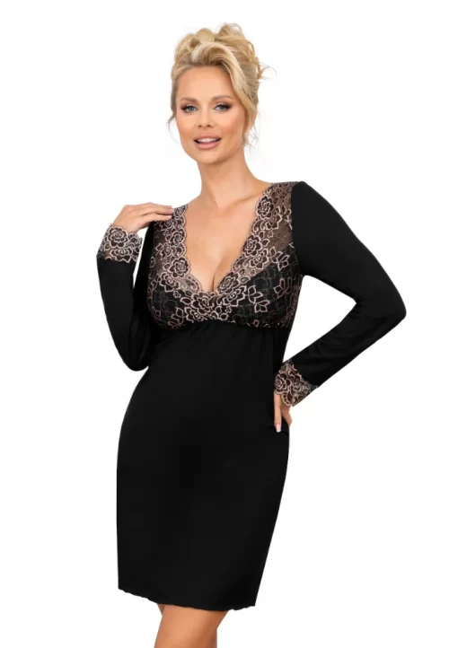 EMMA - Cămașă de noapte luxury, essential long
