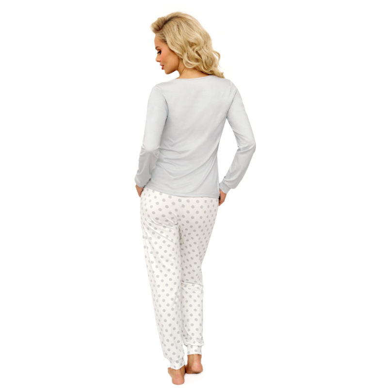 MAYA - Pijama damă premium, 2 piese, Long & Cozy - imagine 2