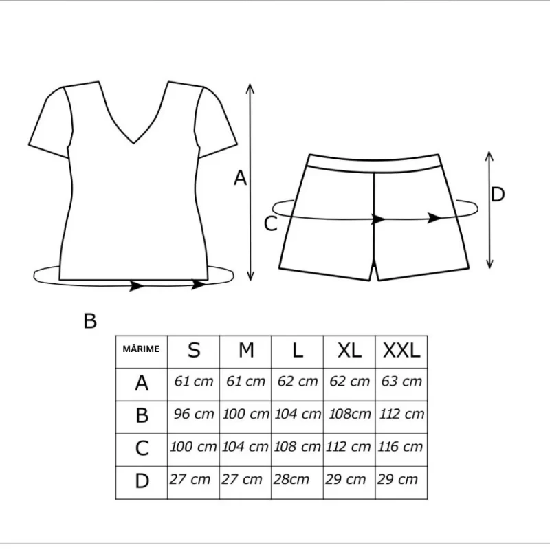 LARA - Pijama damă premium, 2 piese - imagine 3