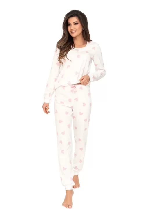SWEET - Pijama damă premium, bumbac, 2 piese, essential long
