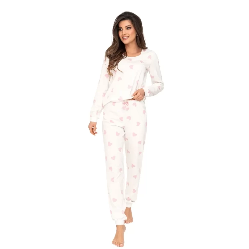 SWEET - Pijama damă premium, bumbac, 2 piese, essential long