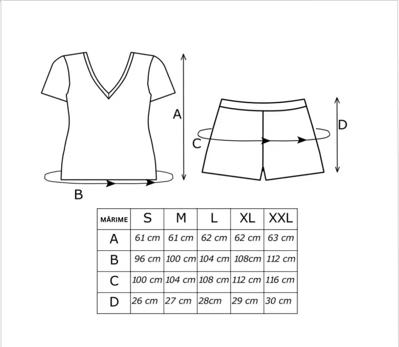pijama damă din viscoză verde măsliniu cu pantaloni scurți și bluză cu mâneci scurte, model PALOMA SHORT size