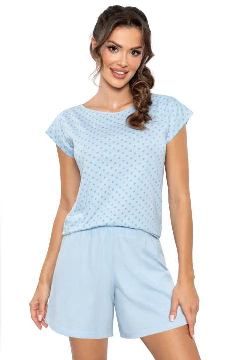 SKY – Pijama damă premium din bumbac, pantaloni scurti