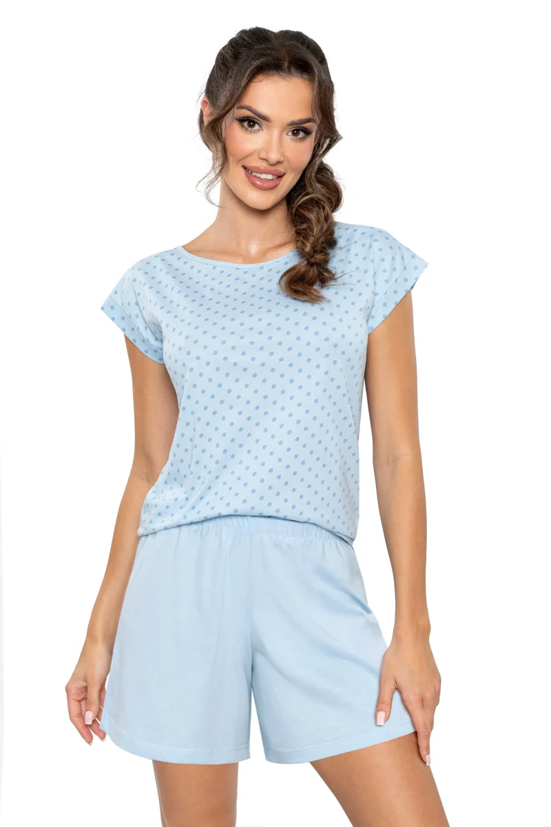 SKY – Pijama damă premium din bumbac, pantaloni scurti